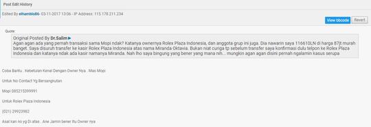 Penipuan Mengatasnamakan Orang Lain