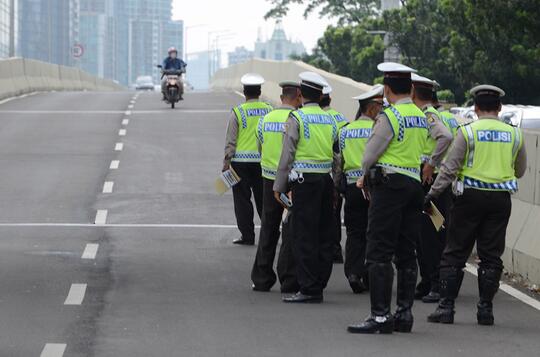 Inilah Aksi Pengendara Motor Ketika Ada Razia