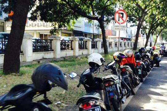 Inilah Aksi Pengendara Motor Ketika Ada Razia