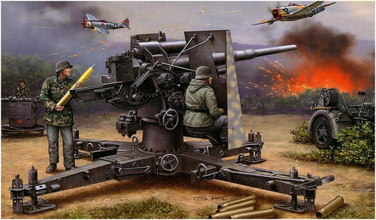 Flak 88, Meriam Nazi Pelumat Tank Sekutu