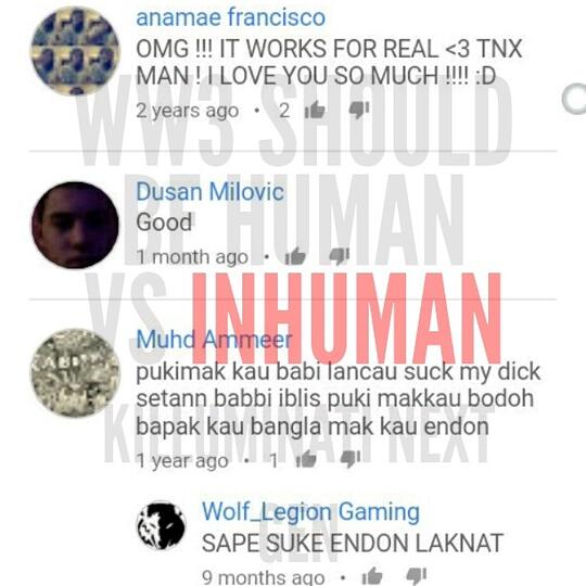 Perang Dunia 3 MANUSIAWI vs TAK MANUSIAWI