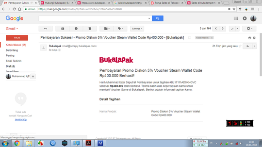 HELP SALDO BUKALAPAK ANE RAIB