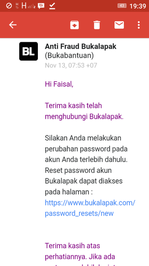 KECEWA BELANJA DI BUKALAPAK