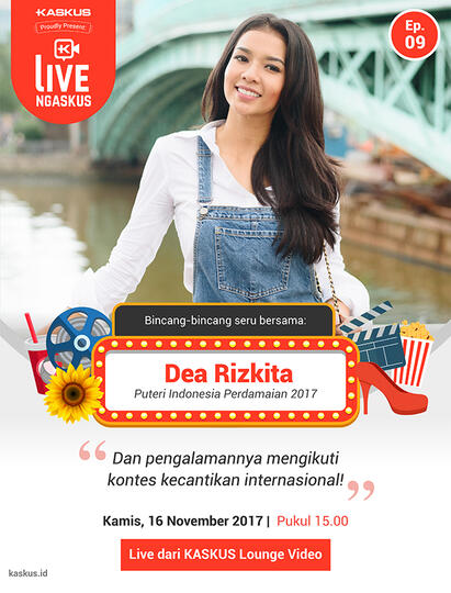 Wakil Indonesia di Miss Grand International 2017 Bakal LIVE Ngaskus, Gan Sis!
