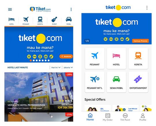 Ada yang Baru Dari Tiket.com, Udah Tau Belum Gan?