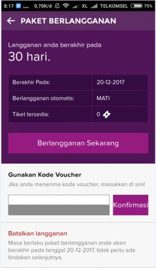 PENIPUAN PROMO BOLT BISA NONTON DI HOOQ SEPUASNYA