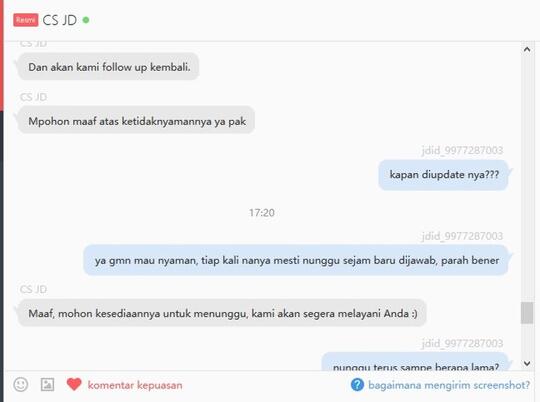 CS JD.id memang Top Markotop Parahnya