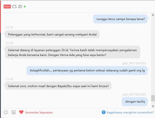 CS JD.id memang Top Markotop Parahnya