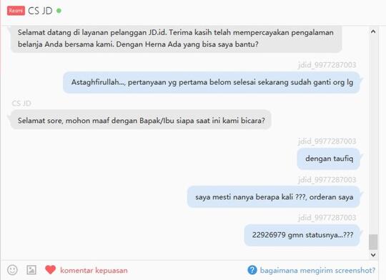 CS JD.id memang Top Markotop Parahnya