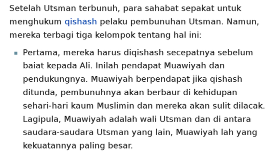 Muawiyah;Bapak peradaban yang idealis