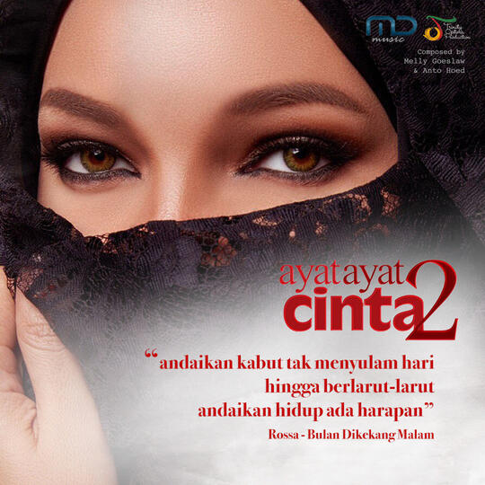 Rossa Ost Ayat Ayat Cinta 2 Bulan Diekekang Malam 2017