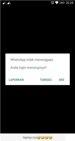 Ati-ati jebakan betmen ini merajalela di grup2 chat messenger Agan