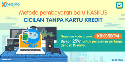 Pakai Kode Promo Ini, Dapetin Diskon 25% Dengan Kredivo