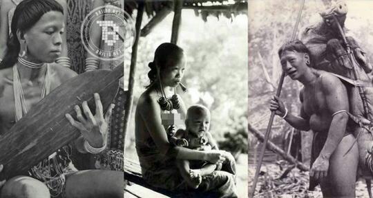 Foto langka dan jadul potret kehidupan Suku Dayak di Borneo, keren!