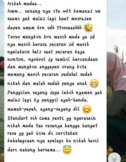 Nikah Muda???Boleh/jangan..
