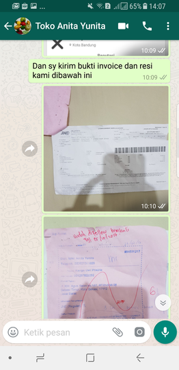 TOKO ANITA YUNITA 083821303820 TIDAK MAU BAYAR BARANG DI GROSIRTV TOKOPEDIA