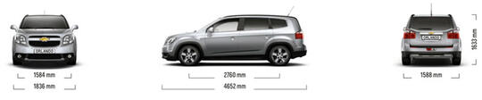 CHEVROLET ORLANDO ---&amp;gt; 7 seater medium MPV