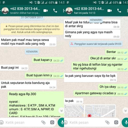 HELP Penggelapan Mobil Toyota Agya D1281AAZ