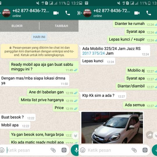 HELP Penggelapan Mobil Toyota Agya D1281AAZ