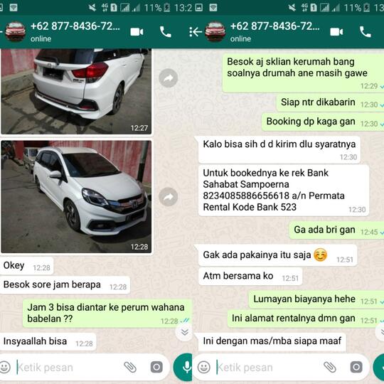 HELP Penggelapan Mobil Toyota Agya D1281AAZ