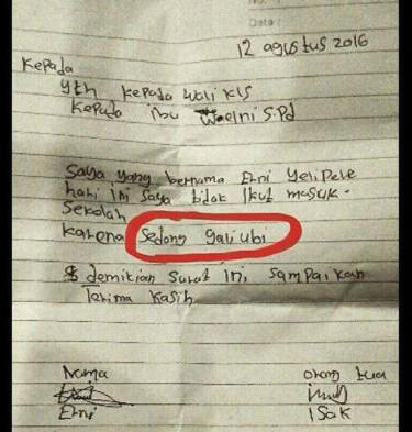 Tugas Bahasa Indonesia Ini Memang Paling Malesin!