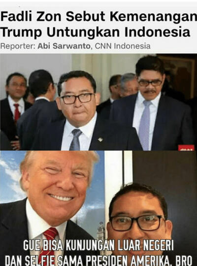 Pemerintah Harus Ultimatum AS Untuk Cabut Pernyataan Trump