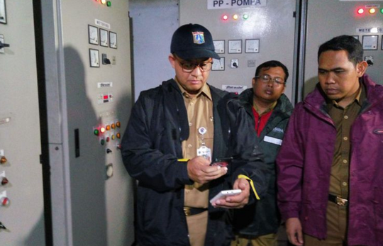 Dukuh Atas Banjir 1 Meter, Anies Sebut Perintahnya Tak Dilaksanakan