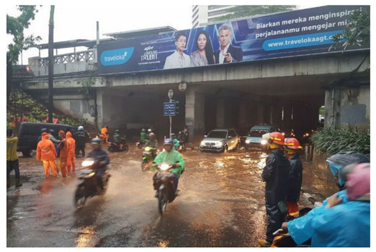 Dukuh Atas Banjir 1 Meter, Anies Sebut Perintahnya Tak Dilaksanakan