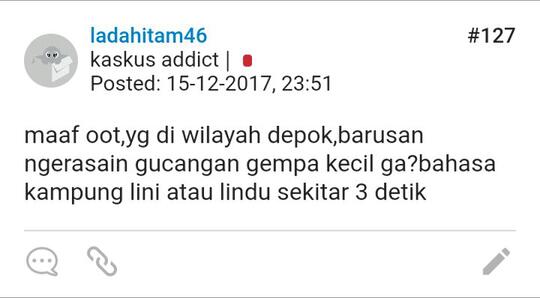 Gempa 7,3 SR Guncang Pulau Jawa