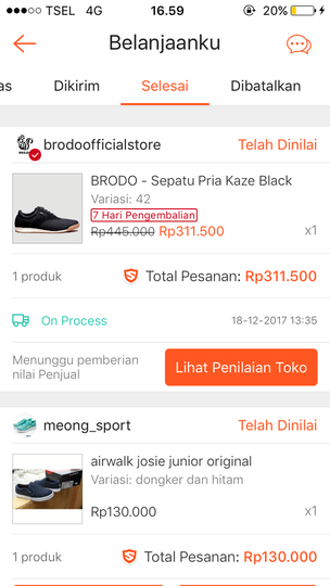 Kecewa dengan admin brodo di shopee 