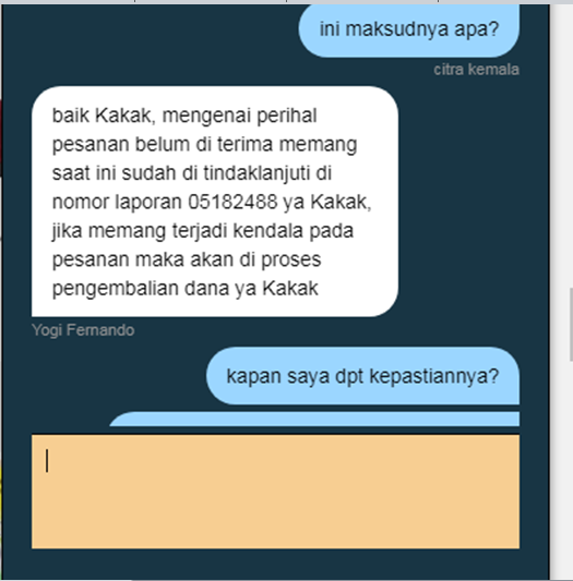 Penanganan Komplain Lazada Hanya Mengulur-ulur Waktu Saja