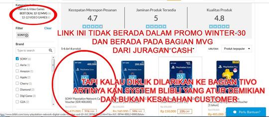 Promo Cashback 25% Blibli.com, sistem ga jelas customer yang dirugikan.