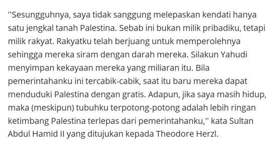 Yerusalem adalah simbol toleransi beragama,bukan sebaliknya!!!