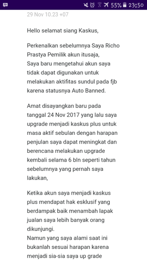 permohonan maaf id itusaja kepada warga sub forum Entrepreneur