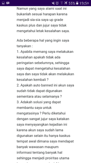 permohonan maaf id itusaja kepada warga sub forum Entrepreneur