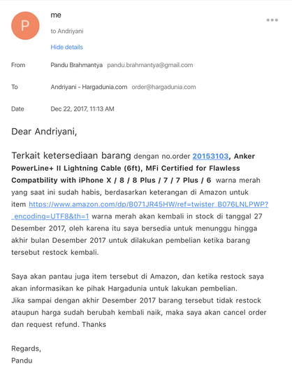 Sangat mengecewakan di php sama hargadunia.com