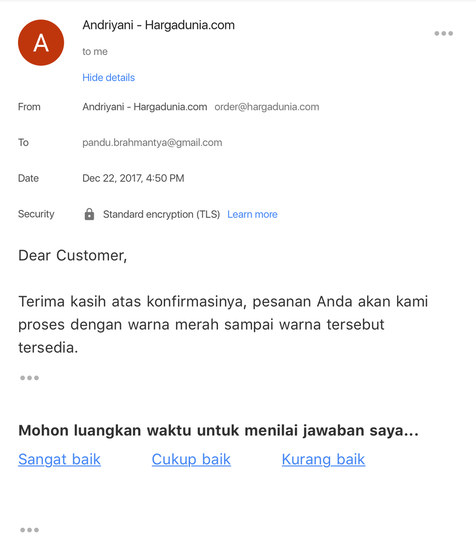 Sangat mengecewakan di php sama hargadunia.com