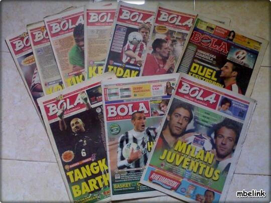 Masih Ingat Tabloid BOLA ? Yang Punya Kenangan Mari Kita Bernostalgia