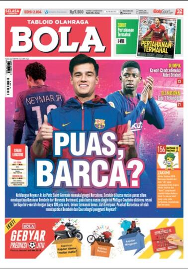 Masih Ingat Tabloid BOLA ? Yang Punya Kenangan Mari Kita Bernostalgia