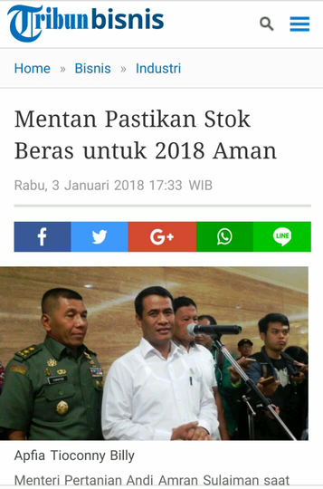 Dari Swasembada, Surplus dan Kini Impor Beras