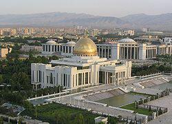 Turkmenistan Kota Terputih Di Dunia Dan Juga Gadisnya Putih - Putih.