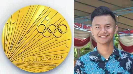 Keren! Remaja Asal Ponorogo Menang Desain Medali Olimpiade Remaja 2018