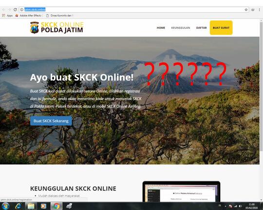 SITUS SKCK ONLINE WASPADA, ANE KURANG TELITI.