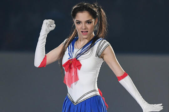 [GATSUONE INFO] Evgenia Medvedeva, Figure Skater yang Viral di PyeongChang Olympic