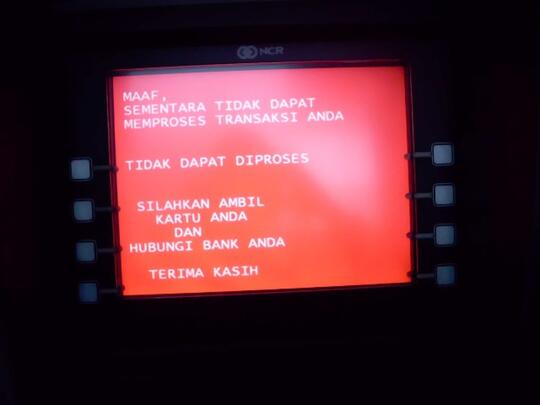 Momen Tidak Menyenangkan Seputar ATM Yang Sering Kita Alami