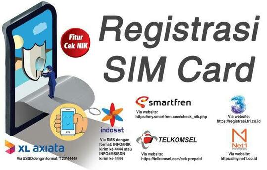 Curiga No Nikmu Di Pakai Orang Lain Untuk Registrasi Kartu Sim