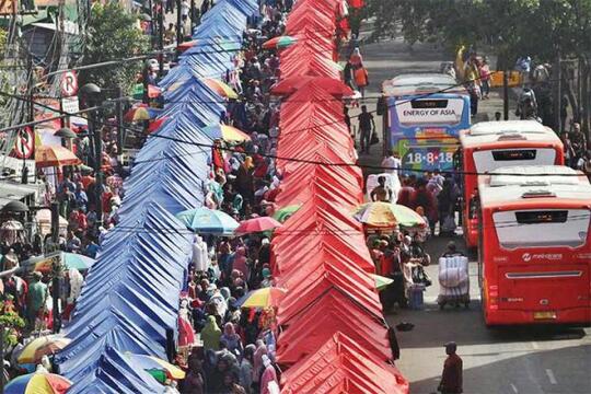 Sory Bang Sandi, PKL "Ogah Pindah" dari Jln Jatibaru !!!
