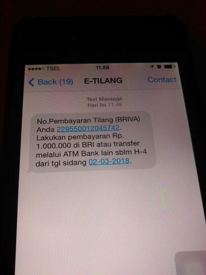 Cara Urus Tilang Cod Cash On Delivery Kaskus