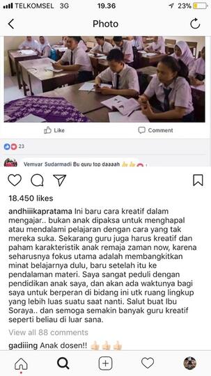 Terinspirasi Kuis Uang Kaget, Guru Ini Terapkan di Pendalaman Materi Pelajaran Siswa