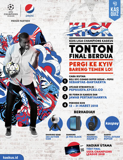 Makan Ayam Bisa Nonton Live Final UEFA & dapet Jersey Bertandatangan Messi, Mau?